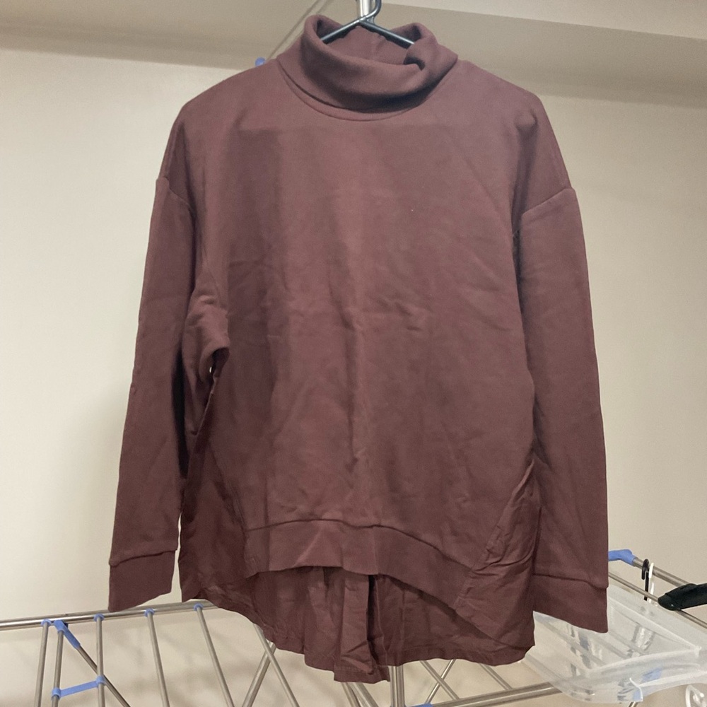 Zara Brown Turtleneck Sweater